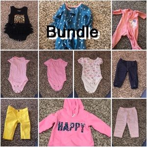 3-6 month onesies and more bundle (8 items)